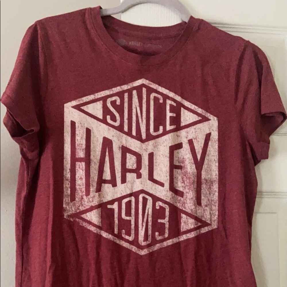 Women’s Harley Davidson vintage style t-shirt.